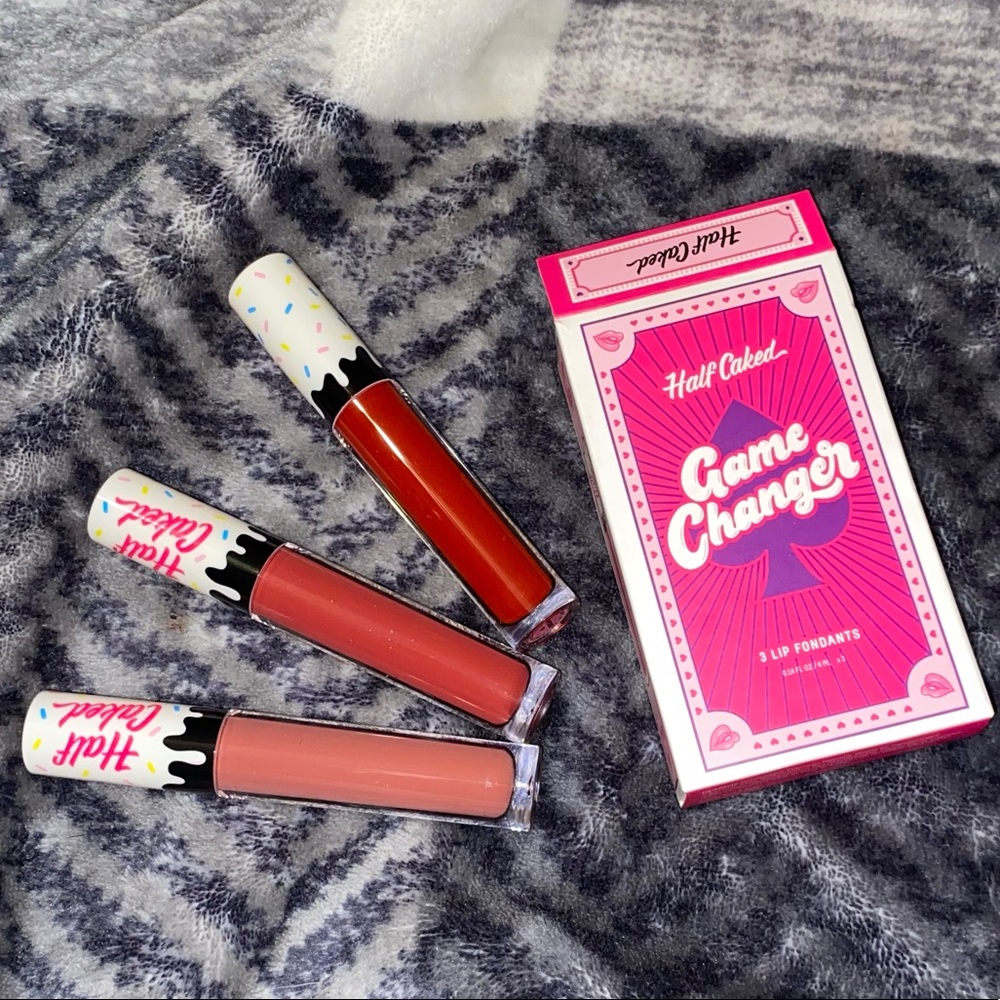 NWB- Never Used 3 Pack Liquid Lip Trio